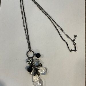💥Long black chain with hanging charms💥3 for $12💥